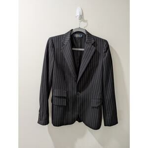 Polo Ralph Lauren Striped Wool Blazer Jacket